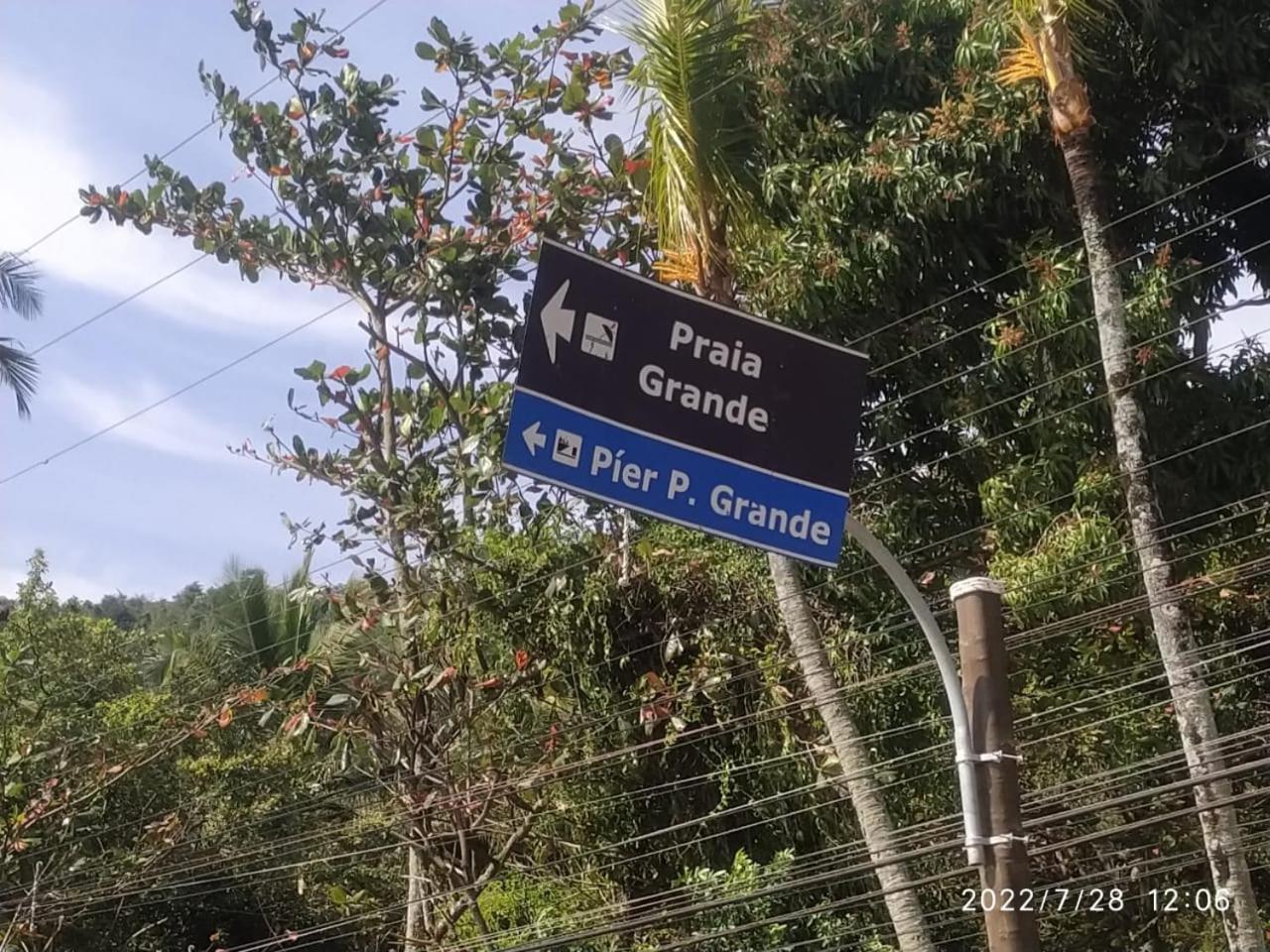 Casa Ilhabela Entre A Praia Grande & Juliao Bagian luar foto